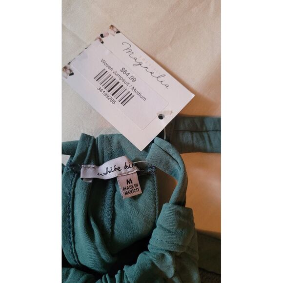 White Birch Woven Jumpsuit /Teal/ Medium‎ - Picture 5 of 7